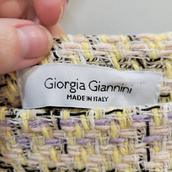 Pastel Tweed Skirt/Blazer Set - Picture 2 of 4